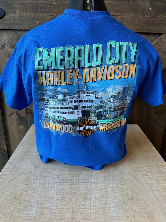 Emerald City Harley-Davidson® Ferry Boat Back
