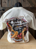 ECHD Burnout Pinup Girl Back Print