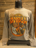 Mt. Rainier Harley-Davidson®Men's Grit Eagle Long Sleeve Shirt