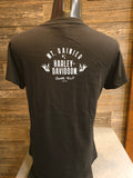 Mt. Rainier Harley-Davidson®  Seattle Women's Oak and Flowers T-shirt
