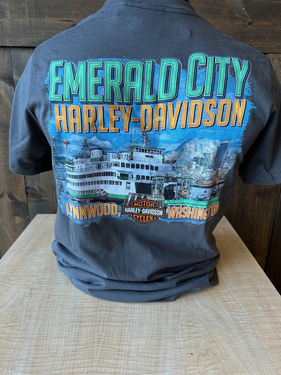 Emerald City Harley-Davidson® Ferry Boat Back