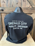 Emerald City Harley-Davidson® ECHD Dealer Back long Sleeve