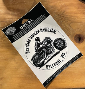 Eastside Harley-Davidson® Bellevue, WA Round Decal