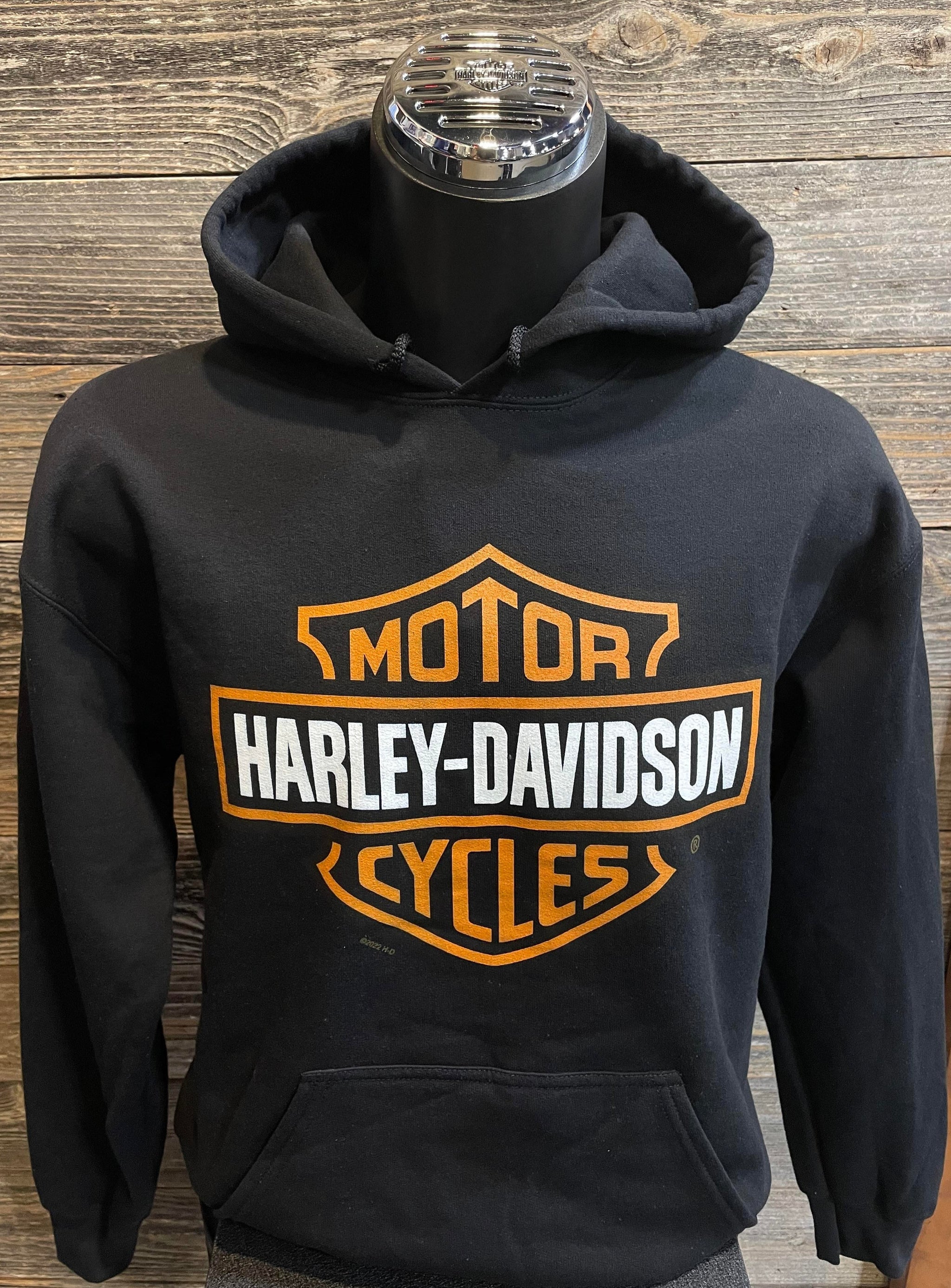 Harley-Davidson ロゴ スウェット M Harley-Davidson Men's Lightning Crest 1/4 Zip Cadet Pullover