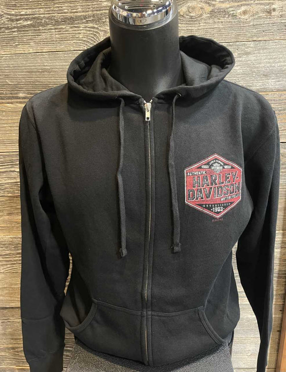 Mt. Rainier Harley-Davidson® Men's Seattle Strong Box Zip Up Sweatshirt