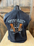 Emerald City Harley-Davidson® Skull Dealer Back Cut Off