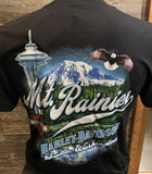 Mt. Rainier Harley-Davidson® Speed & Power Motor Seattle T shirt