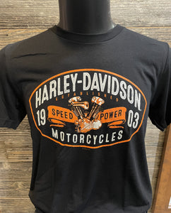 Mt. Rainier Harley-Davidson® Speed & Power Motor Seattle T shirt