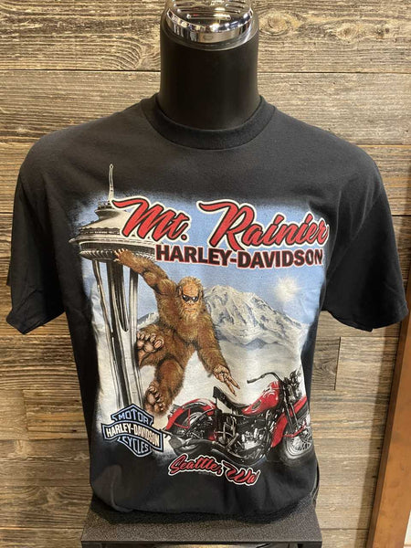 Mt. Rainier Harley-Davidson® Seattle Sasquatch Men's T-Shirt – Mt