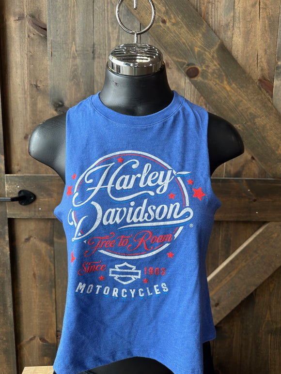 Emerald City Harley-Davidson® Heritage Crop Tank Top