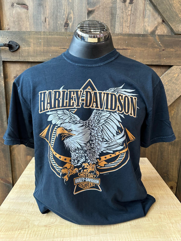 Emerald City Harley-Davidson® Skull Wing Dealer Back T-shirt
