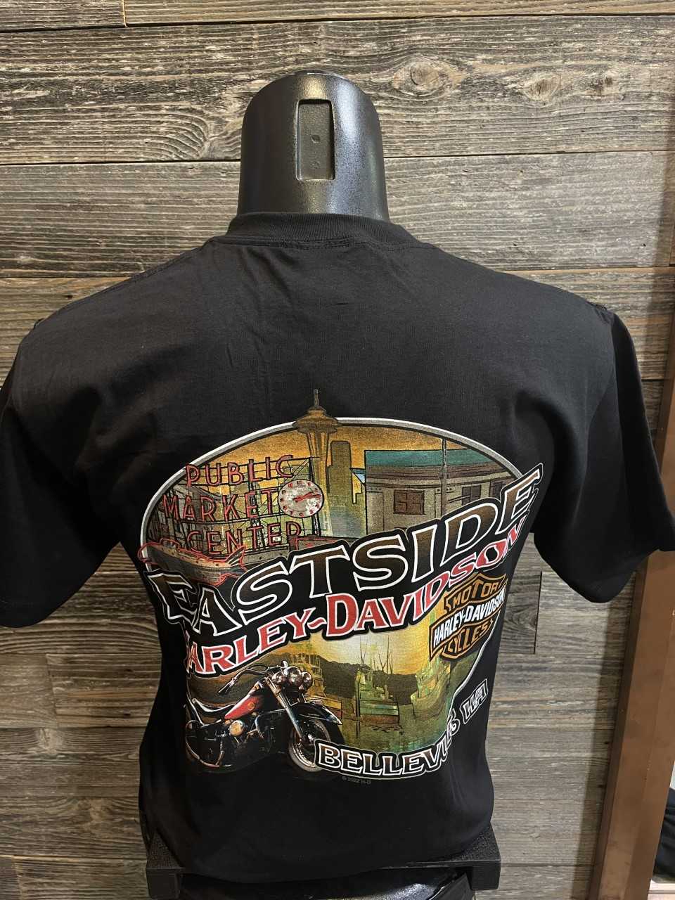 Eastside Harley-Davidson® Bar & Shield Pike Place T-Shirt – Mt. Rainier  Harley-Davidson®, Eastside Harley-Davidson®