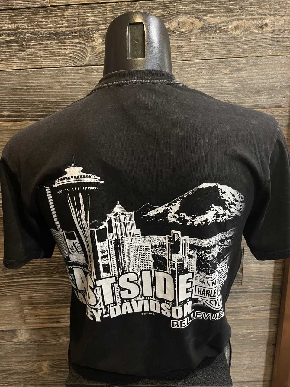 Eastside Harley-Davidson® Skyline Acid Wash T-Shirt – Mt