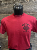 Eastside Harley-Davidson® Red Sasquatch T Shirt Seattle needle back