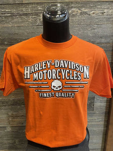 Mt. Rainier Harley-Davidson® Seattle Men's Orange T-Shirt