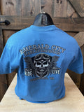 Emerald City Harley-Davidson® Skull Dealer Back T-shirt