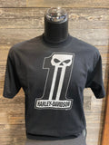Mt. Rainier Harley-Davidson® Seattle Men's # 1 Dark Trait Black T-Shirt