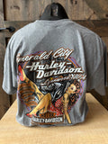 ECHD Vintage Garage Pinup Girl Back Print