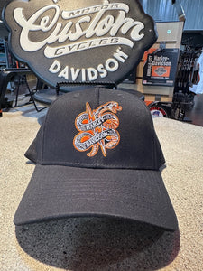 Emerald City Harley-Davidson® Dealer Hat Snake Fitted Hat