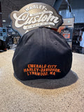 Emerald City Harley-Davidson® Dealer Hat Snake Fitted Hat