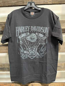 Emerald City Harley-Davidson® Flame Shovel Moose Back