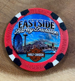 Eastside Harley-Davidson® Poker Chips Set of 5