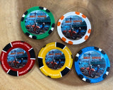 Mt. Rainier Harley-Davidson® Poker Chips Set of 5