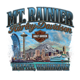 Mt. Rainier Harley-Davidson® Seattle Men's Pullover Up Sweatshirt